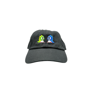 BUBBLE BOBBLE PIXEL ART DAD HAT