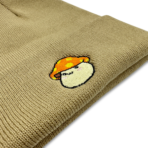 Maplestory Orange Cap Mushroom Beanie
