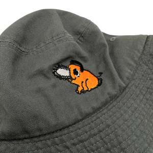 CHAINSAW MAN POCHITA BUCKET HAT CLOSE UP