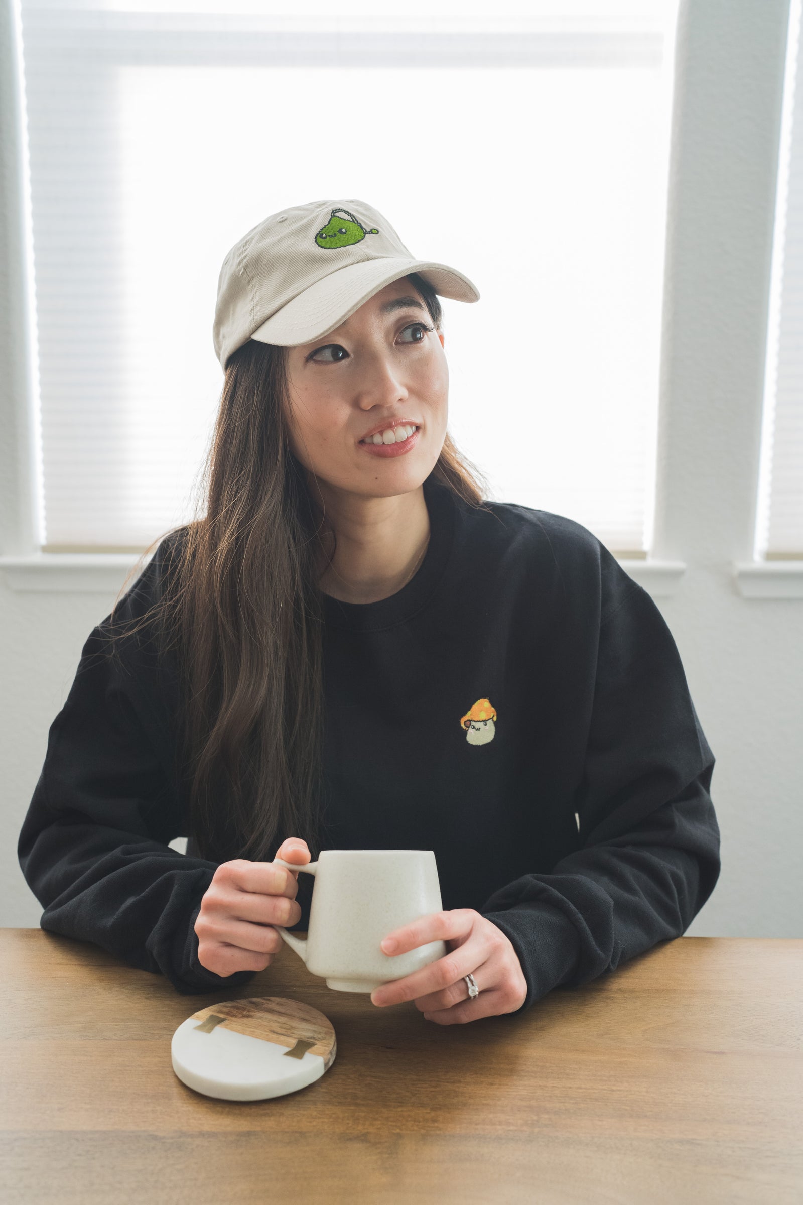 Maplestory Orange Mushroom Crewneck Sweatshirt