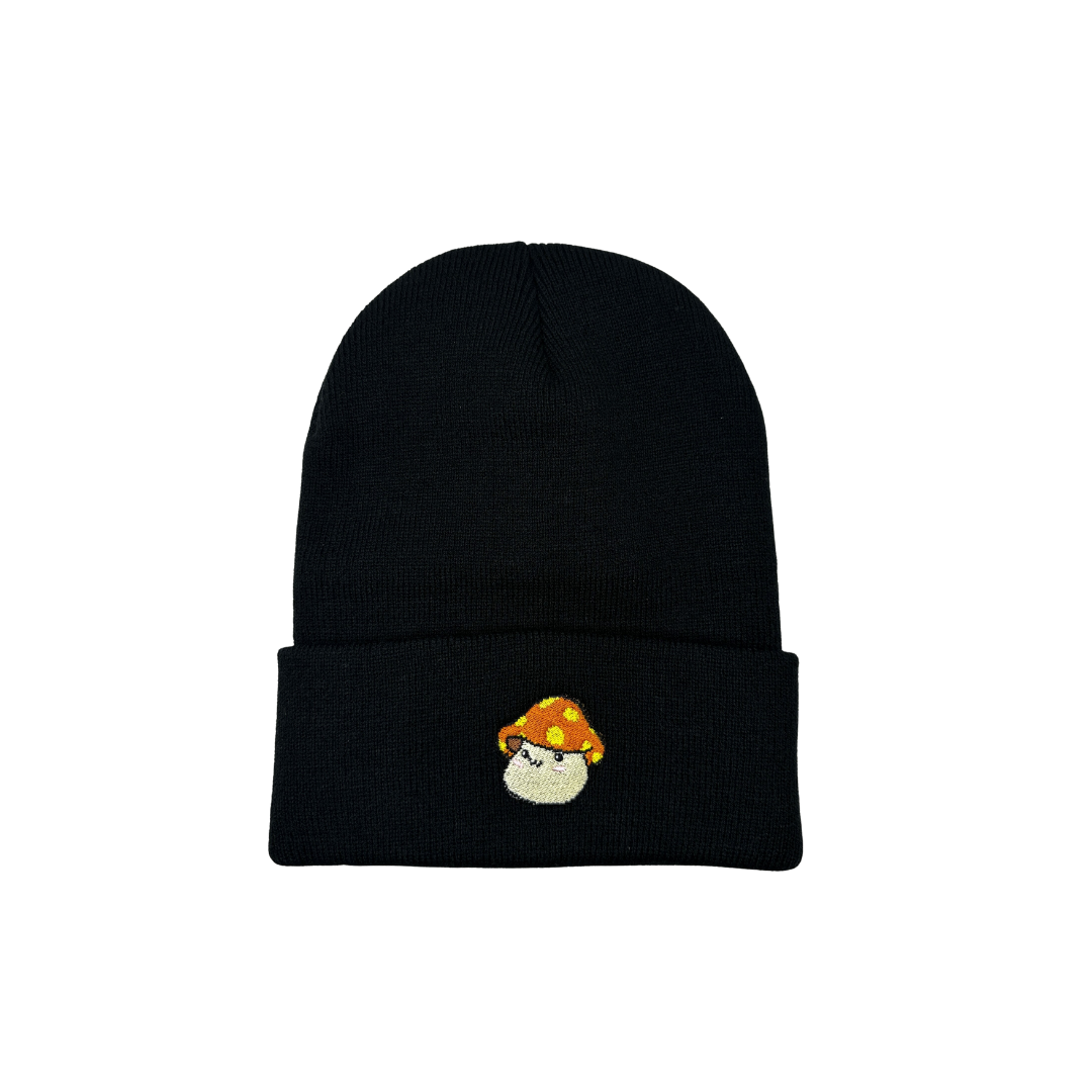 Maplestory Orange Cap Mushroom Beanie