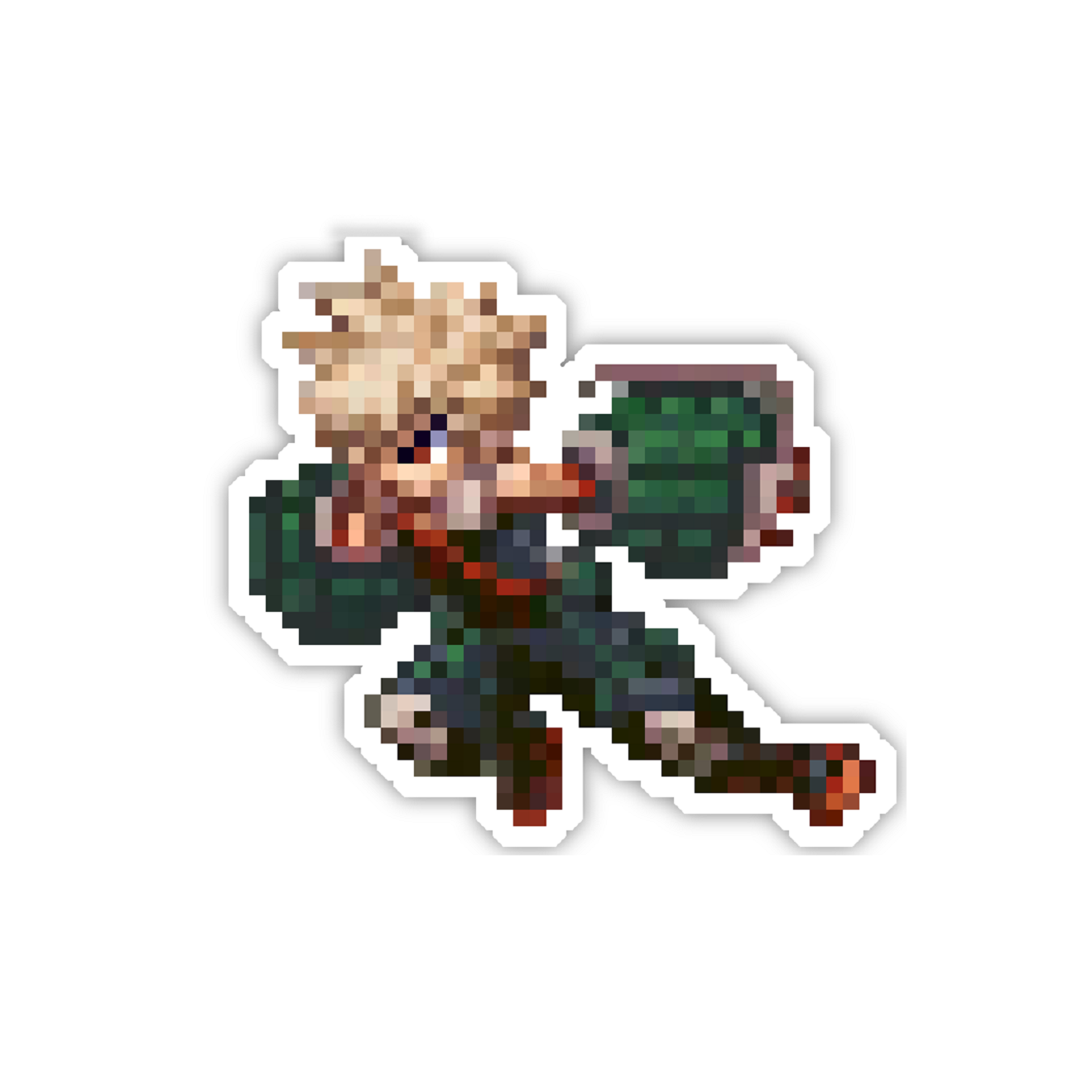 Bakugo Car Sticker