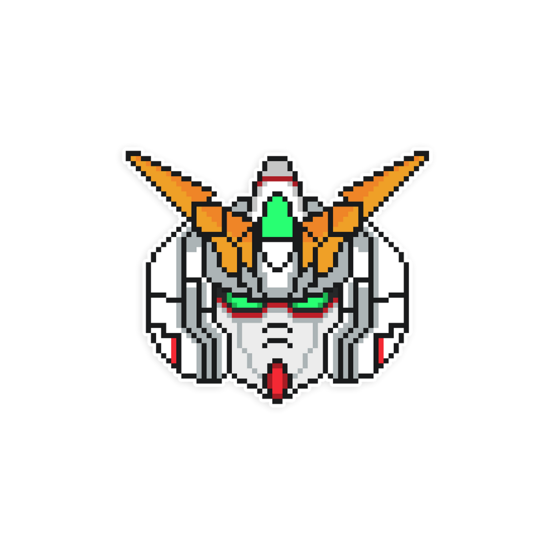 Gundam Unicorn Destroy Sticker