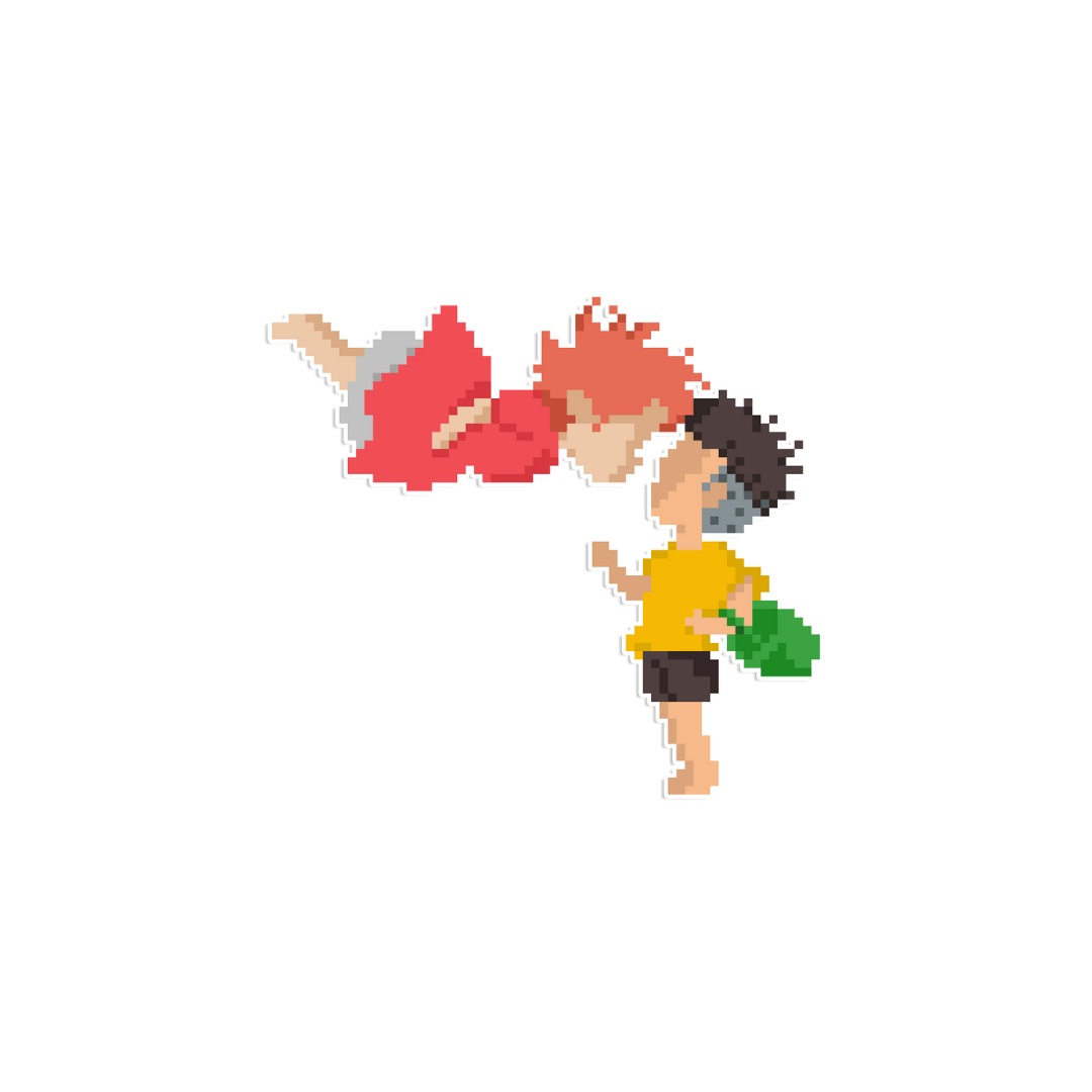 Ponyo Sticker